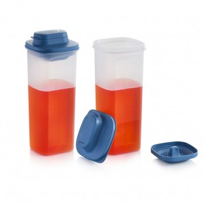 Tupperware Slim Line Pitcher With Strainer Set Dragonfly Refrigerator Storage | 60471JINB